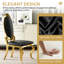 Chaise de salle à manger rembourrée Miluc-853795237-853795236