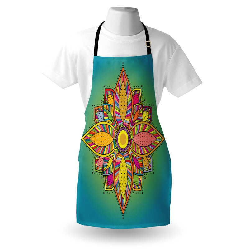 Damask Bib Apron