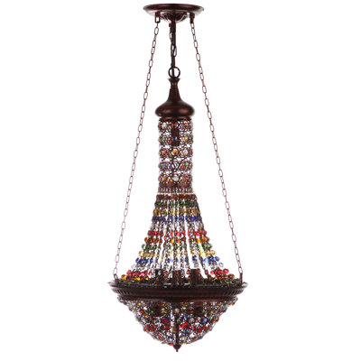 7 - Light Dimmable Empire Chandelier
