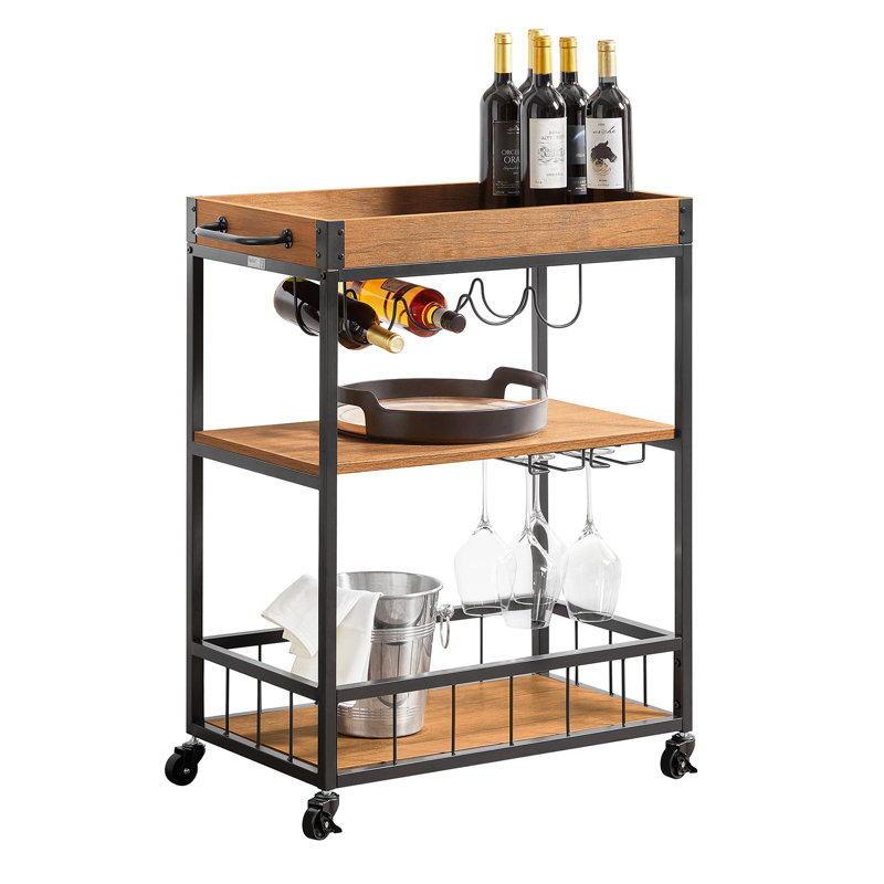 Ybarra Metal Bar Cart