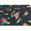 Rug & Kilim’S Suzani-Inspired Kilim, Black With Vibrant Animal Pictorials