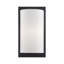 Applique murale 1 lumière ADA en laiton antique avec abat-jour en tissu blanc cassé fabriqué à la main-1065387458