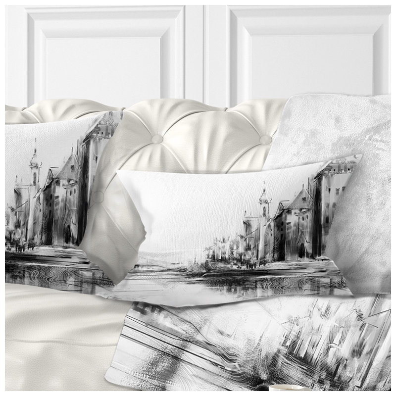 Coussin lombaire du soleil cityscape zurich