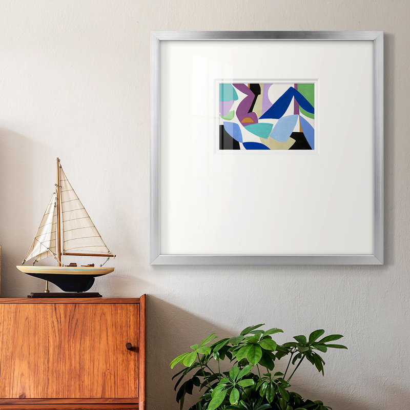 Ode To Matisse Ipremium, reproduction encadrée, H 17 po x l 17 po x P 1,25 po, Cadre blanc