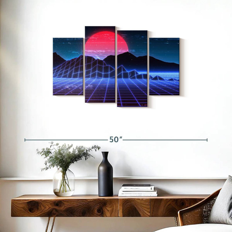 Kelan Digital Sunset, 22" H x 36" W