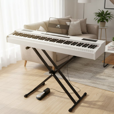Wood Electric Play Musical Instrument With Adjust Stand