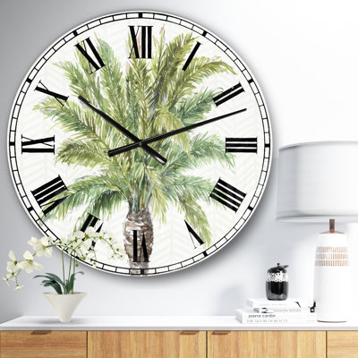 Swigart Metal Wall Clock