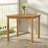 Alexandrine Square Solid Wood Outdoor Dining Table , 32 " W 32 " D