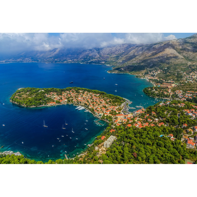 «Cavtat», photographie sur toile tendue, H 12 po x l 18 po
