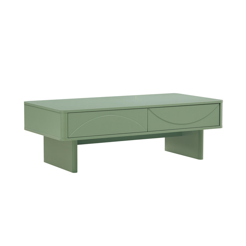 Ella 47" Coffee Table, Sage Green