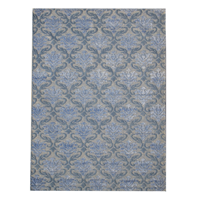 Tapis en laine et soie 5X8