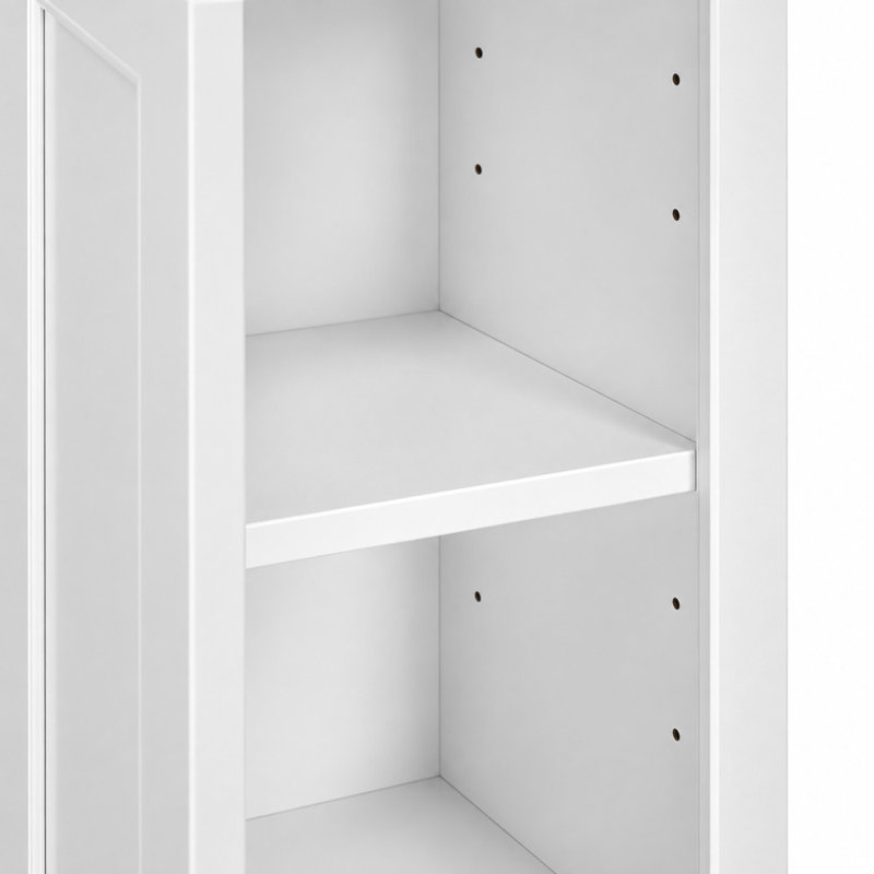 Armoire de cuisine style Shaker de Design House Brookings (prête à assembler), Blanc, H 24 po x l 12 po