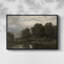 Paysage rétro - Toile tendue avec châssis encadré-711828880-711828881