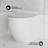 St. Tropez Back-to-Wall Elongated Toilet Bowl-61836542