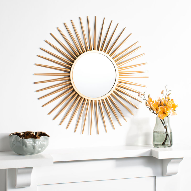 Knowle Metal Flat Wall Mirror