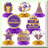 45-Piece Black and Gold Welcome Balloon Set-117087543