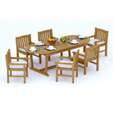 Devon Outdoor - Piece Teak Dining Set