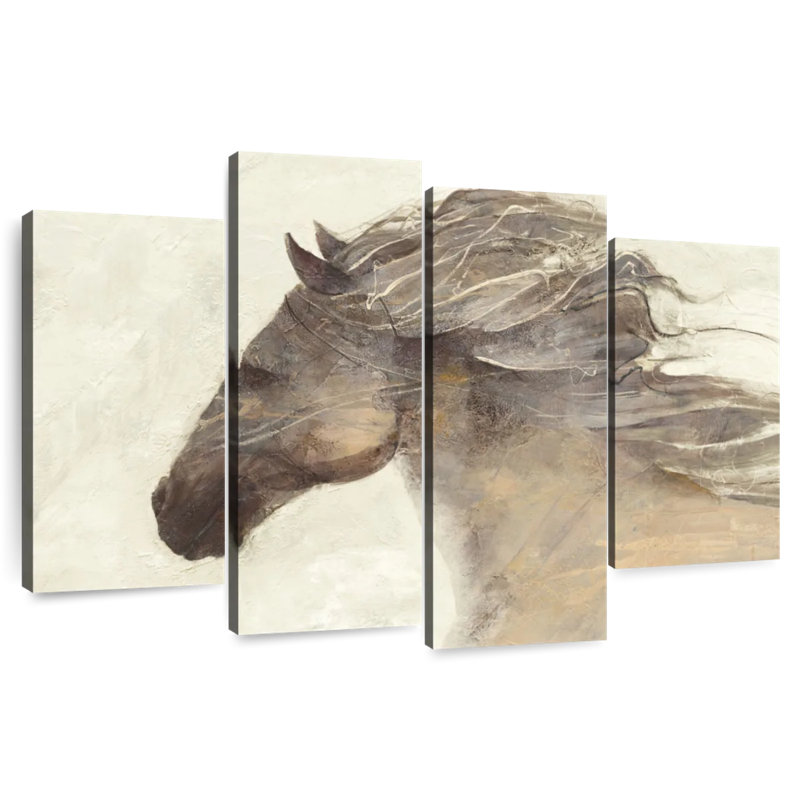 Abstract Horse, 32" H x 52" W
