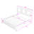 Vintage Wood Platform Bed with Headboard-1104143657-1104143658