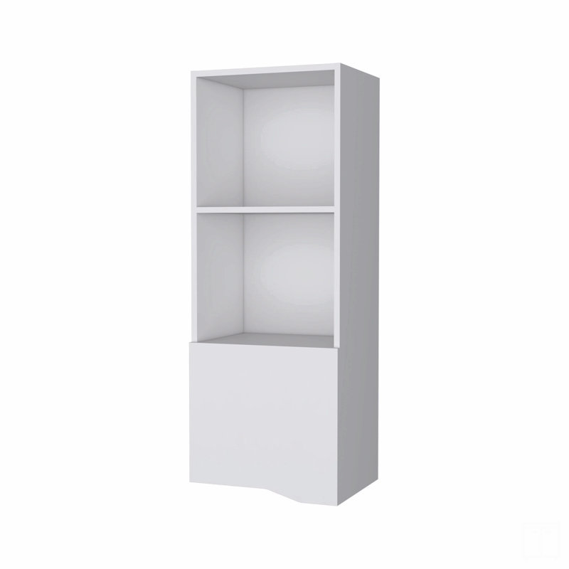 Armoire murale à une porte, Blanc
