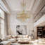 Luminaire de lustre en cristal Modern K9