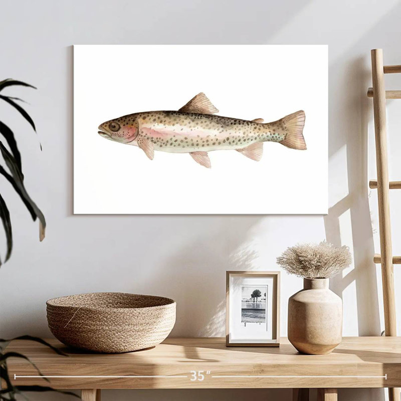 Rainbow Trout, 16" H x 24" W