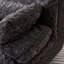 Fauteuil ergonomique, pivotant, paresseux, velours côtelé de haute qualité, compression complète, lecture, activités de détente