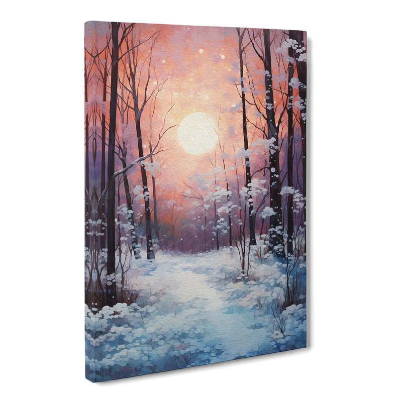 Winter Forest Romanticism - Print, 50cm H x 35cm W x 3cm D