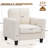 Mid-Century Accent Chairs Featuring Wide Backrest-311153056