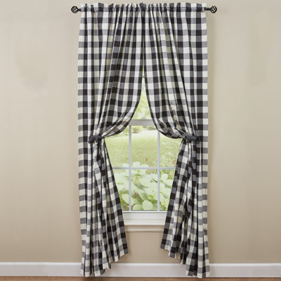Codie-Leigh Cotton Room Darkening Curtain Pair