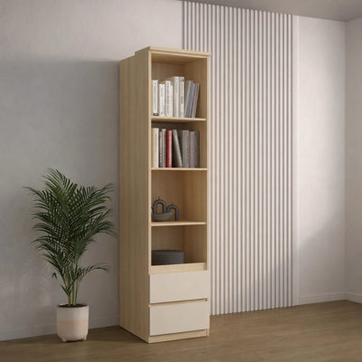 Birbal 215 cm H x 45 cm W Bookcase