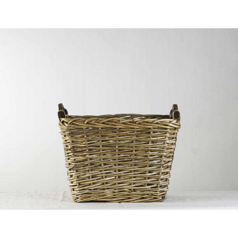 Panier de marché français, H 9 po x l 11 po x P 9 po