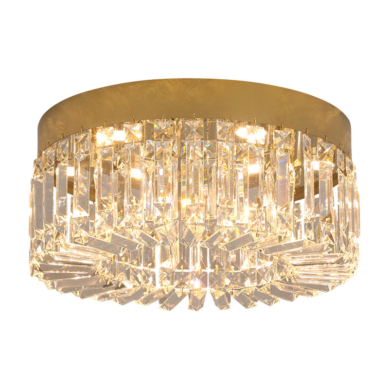Ajaz 1 - Light LED Chandelier, 40 cm, Gold