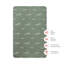 Ocean Waves Muslin Mini Crib Sheet