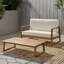 Causeuse et table basse Belge-1998308049