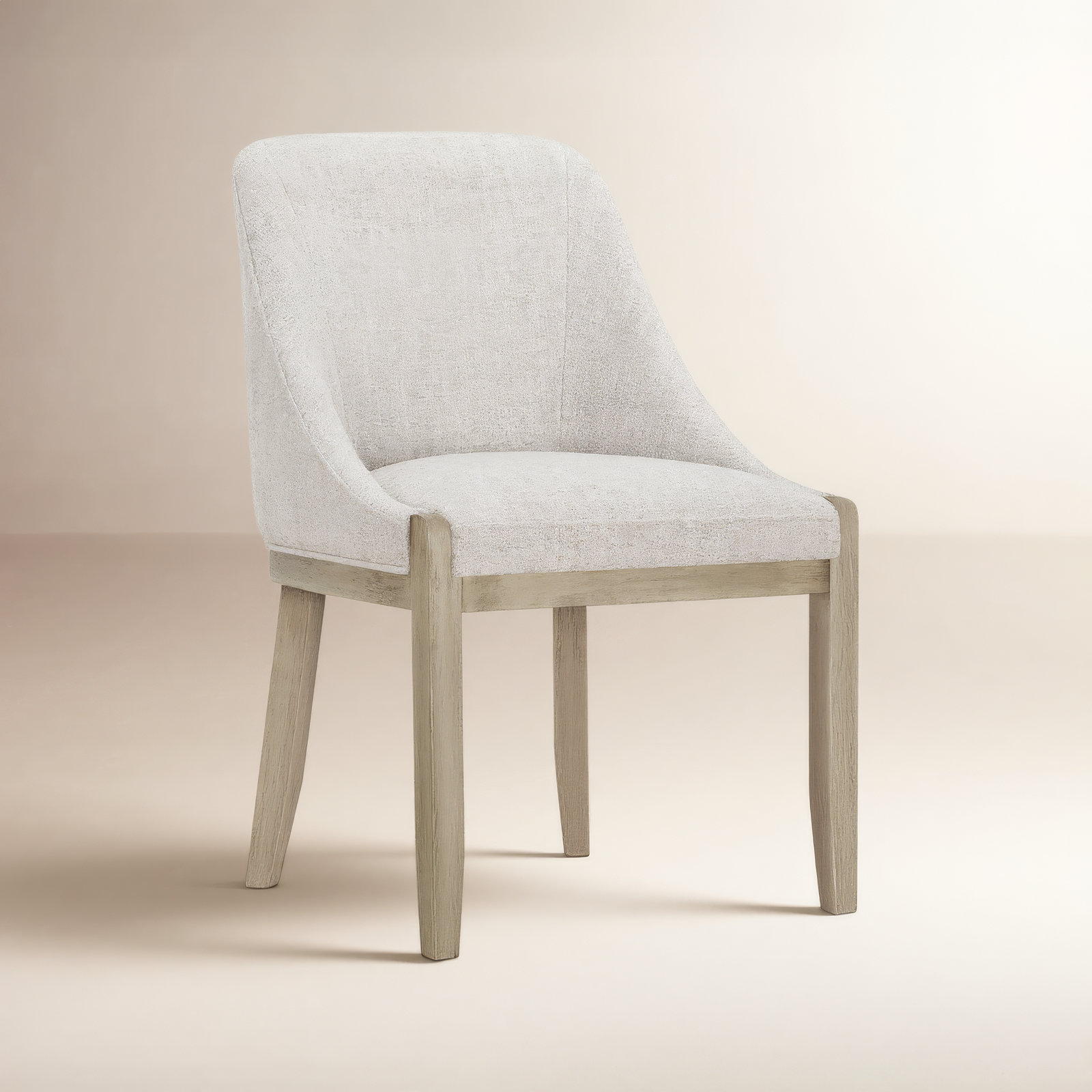 Pine Side Chair, Nathan Wheat Performance Tweed
