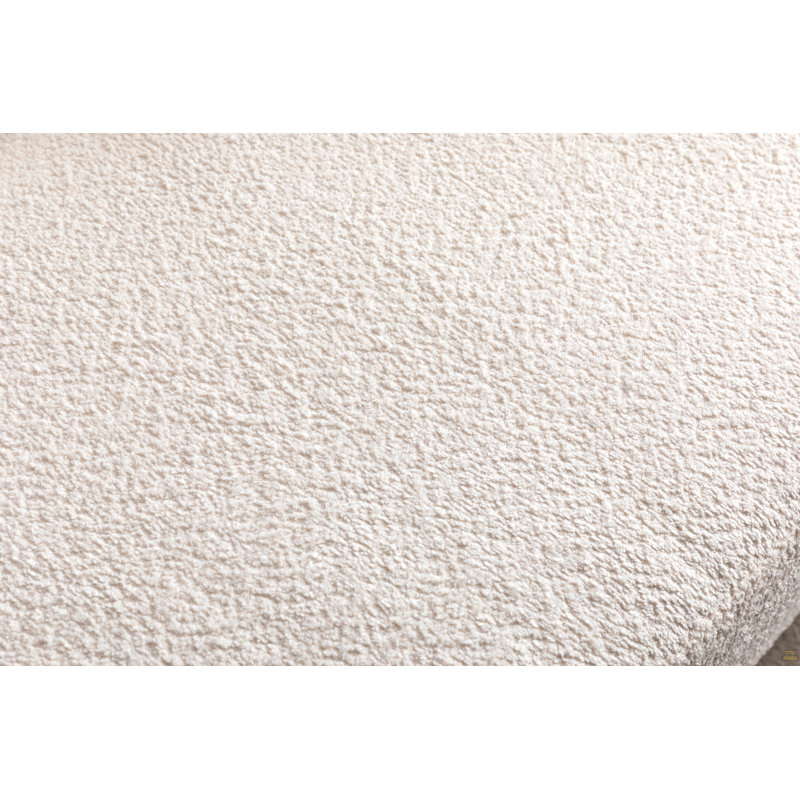 Modern Couch, Boucle Fleece Upholstered Couch