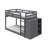 Gaston Gray Finish / Bunk Bed W/4 Drawers & 3 Compartments