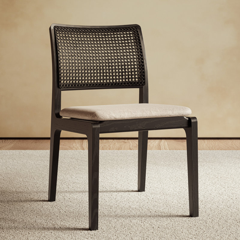 Chaise d'appoint Ena, Noir