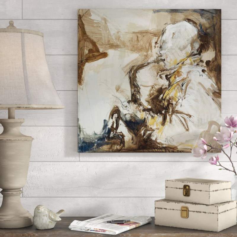 Jazz Bar II - peinture sur toile tendue, H 24 po x l 24 po x P 1,5 po