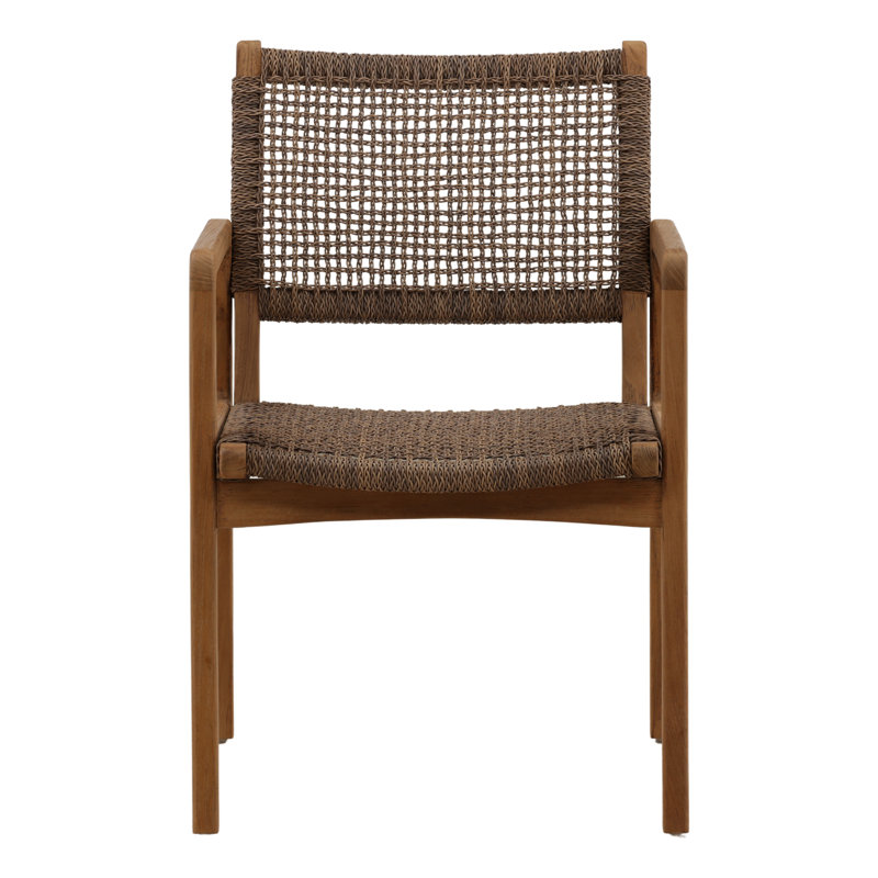 Camilla Outdoor Dining Chair Light Brown
