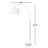 Finley 73.5'' Brass Arched Floor Lamp