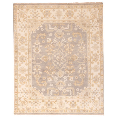 Royal Oushak Grey Rug 8'1" x 9'8"