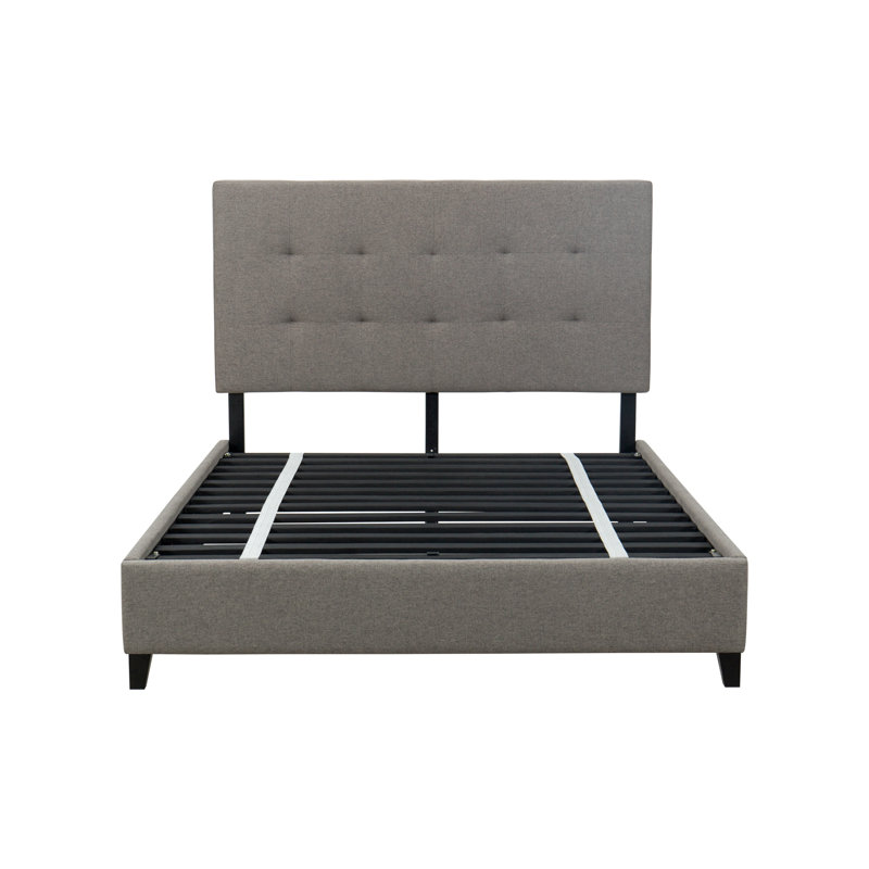 Hudson Upholstered Platform Bed, King