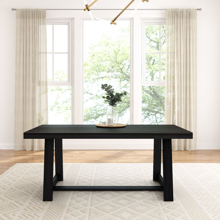 Linzy Pine Solid Wood Dining Table