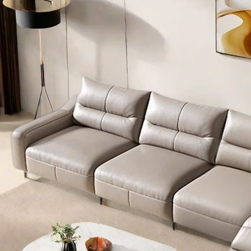Canapé électrique haut de gamme French, H 37,4 po x l 133,85 po x P 39,37 po