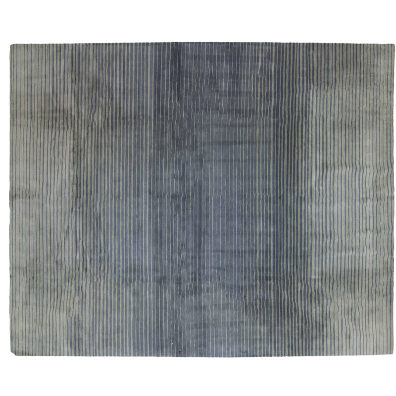 Flip Wool Striped Area Rug