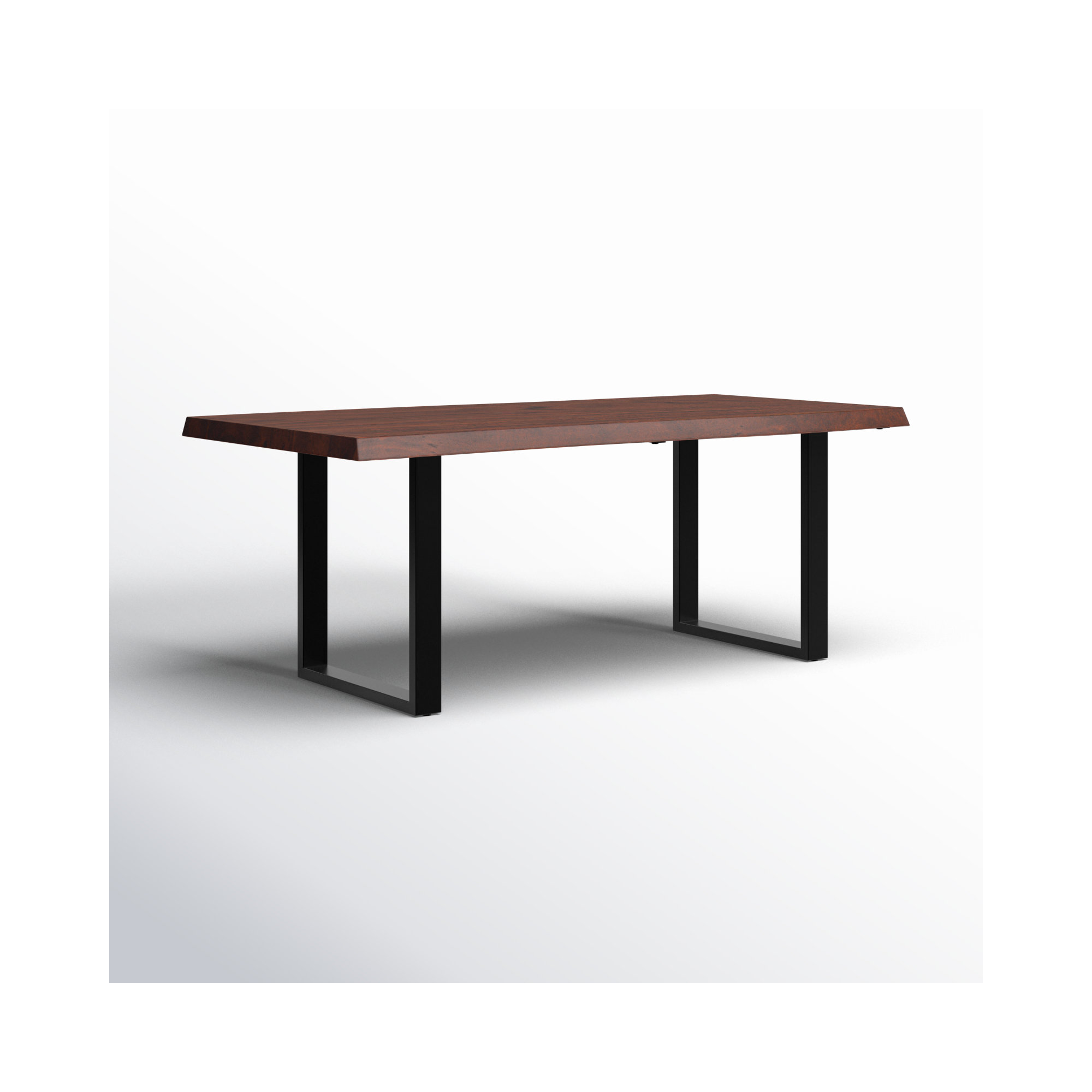 Colin Dining Table, Americano, 29.75"H x 79"L x 40"W, Black