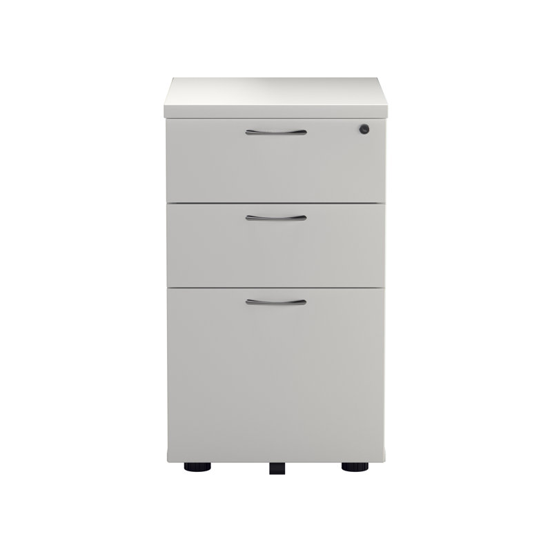 Buariki 40.4cm Wide 3 -Drawer File Cabinet, White