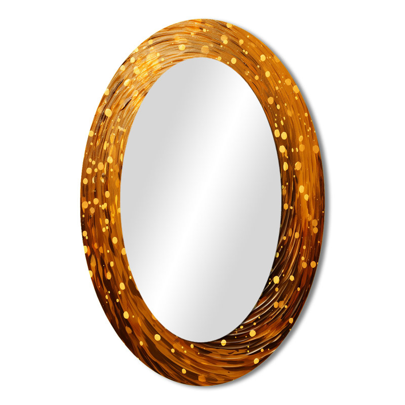 Miroir mural Midnight Marigold Siral I, H 36 po x l 24 po